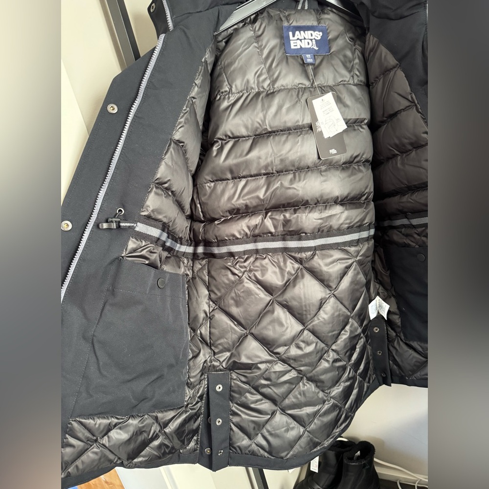NWT Lands’ End Expedition Down Waterproof Winter Parka Coat Jacket - Picture 16 of 16